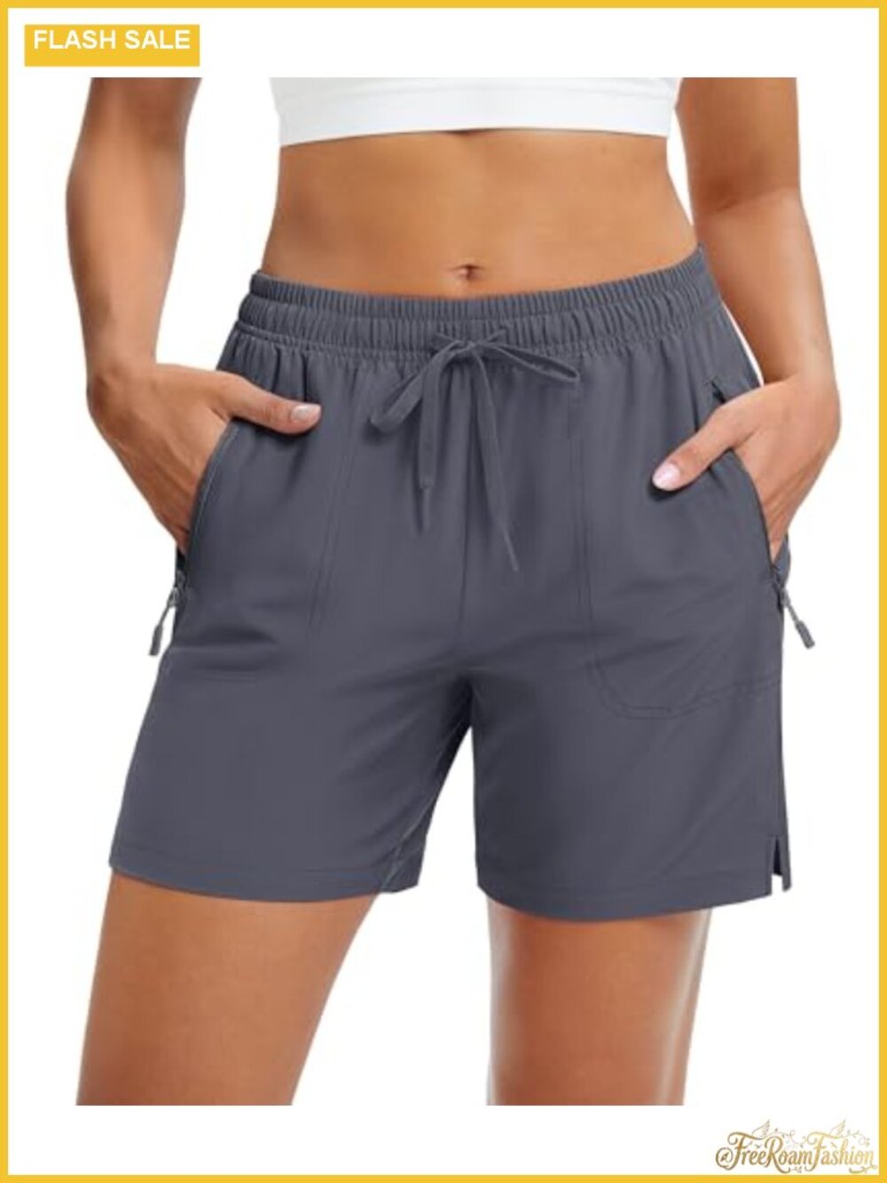 Women's 5" Hiking Shorts UPF 50+ Quick Dry Lightweight Athletic Running Golf